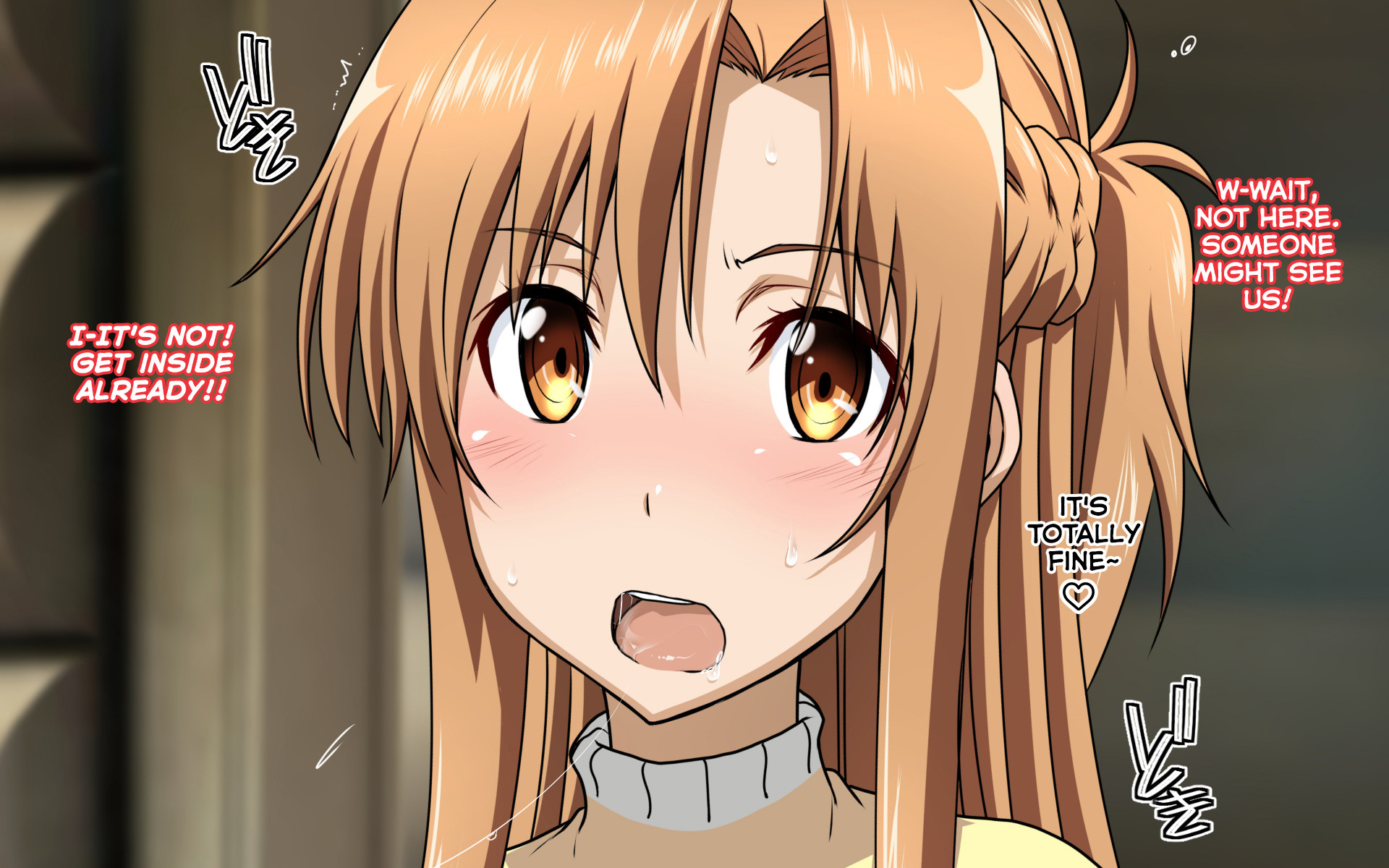 Hentai Manga Comic-Killing Time with Lightning Flash Asuna-Read-7